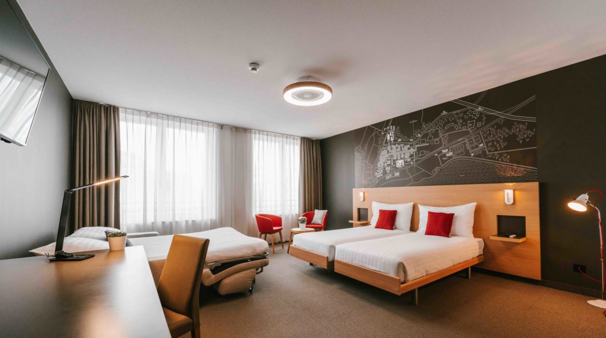 Chambre familiale pour un séjour à Lausanne